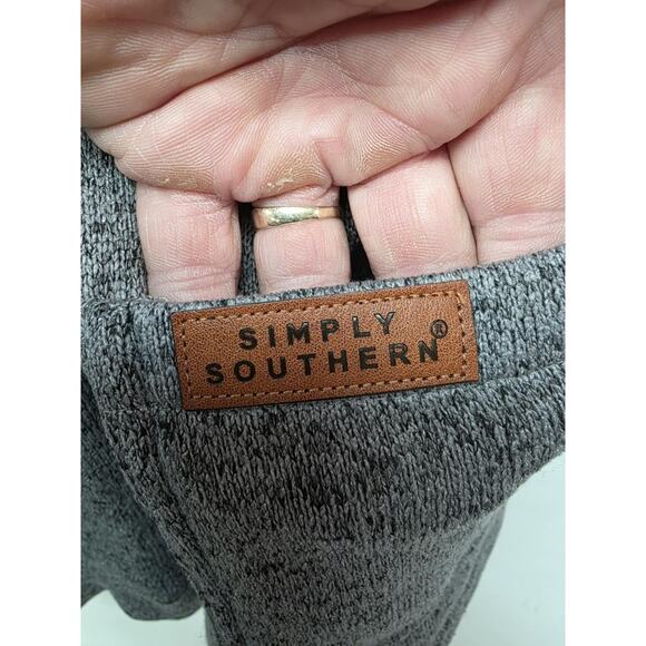Simply Southern Mercantile Jacket Women's Large Gray - Picture 7 of 12